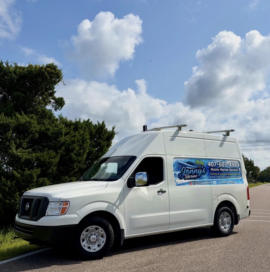 Jonny's Marine mobile service truck